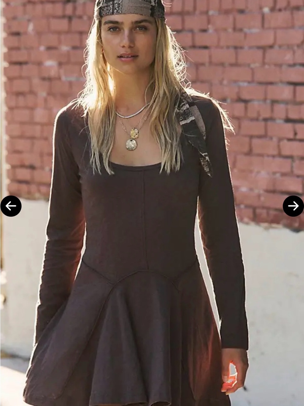 Free People Twilight Cove Mini Dress